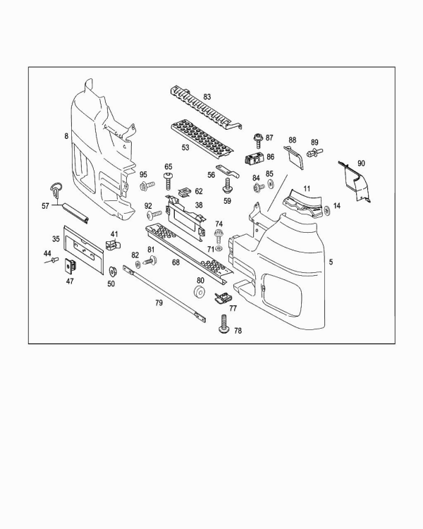 Capac superior flaps Axor (poz.11)