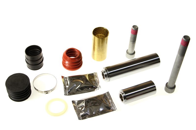 Kit culisante (ghiduri+mansoane+suruburi inegale) etrier Knorr SB5/SB6/SB7