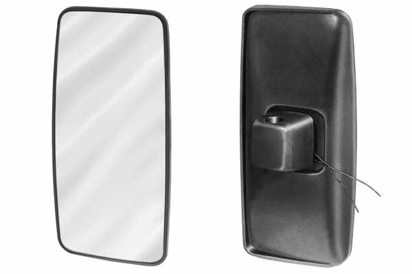 Oglinda mare manuala cu dezaburire  Mercedes  Actros MP1,MB Axor 1 