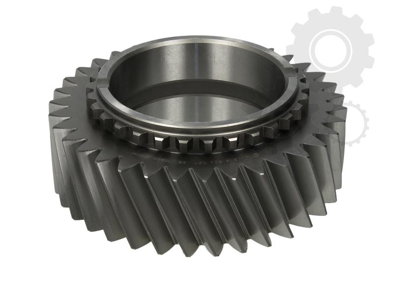 Pinion ax ambreiaj cu 35 dinti in cutia de viteze Iveco Trakker 8x4 (poz.11)