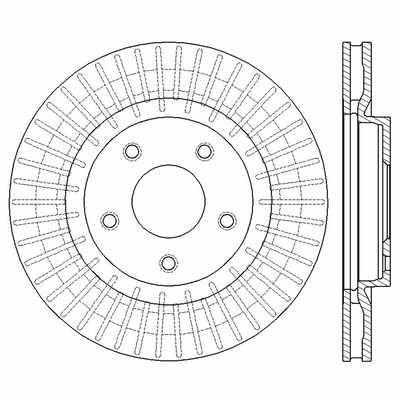 Disc frana punte fata Nissan X-Trail II