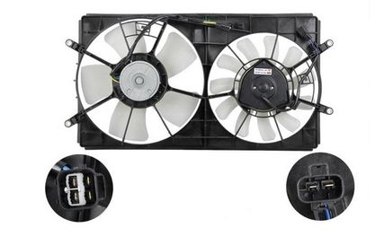 Ventilatoare radiator+difuzor Suzuki SX4 motor 2,0 DDiS