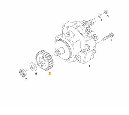 Pinion distributie pompa injectie motor Man 4.6TD D0834
