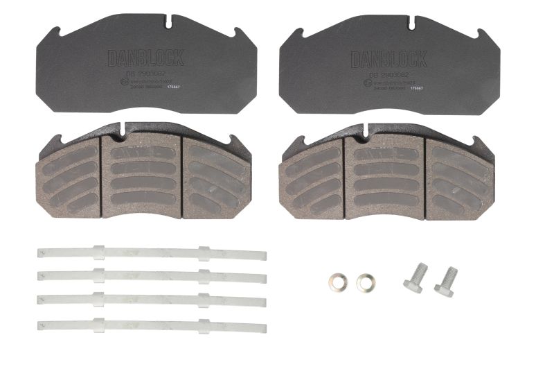 Placute frana punte fata/spate Mercedes Tourismo O350