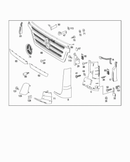 Ornament deflector cabina Atros 2 (poz.11)