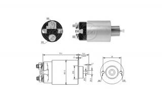 Starter electromotor Mitsubishi motor 2,5 TD