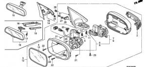 Semnalizare oglinda Honda Civic VIII (poz.1,2)