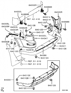 Suporti bara spate Mitsubishi Outlander II