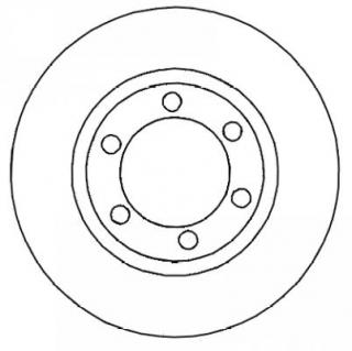 Disc frana punte fata  Hyundai Terracan