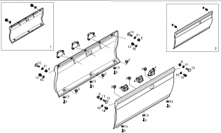 Ornament panou lateral inferior Iveco Daily III