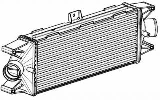 Intercooler motor 3,0 D Iveco Daily IV