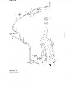 Rezervor spalare parbriz Suzuki SX4