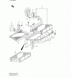 Radiator aeroterma Suzuki SX4,Swift III