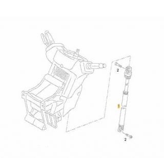 Ax volan primar Man TGA,TGS  8x4 (poz.1)