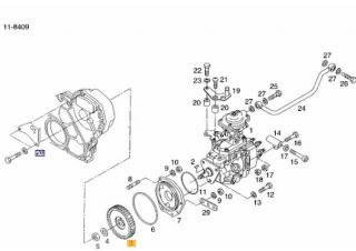 Pinion distributie pompa injectie motor Man 45080 cmc D0834