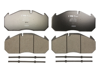 Placute frana punte fata Man F2000
