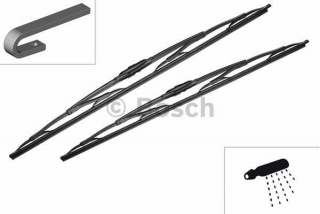 Set stergatori parbriz cu diuza spalare integrata Volvo FL