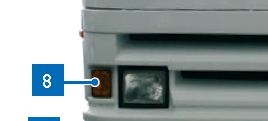 Lampa semnalizare fata Irisbus Tracer (poz.8)