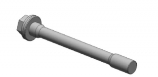 Bulon M24X2X220 suport perne aer punte spate Mercedes Tourismo O350