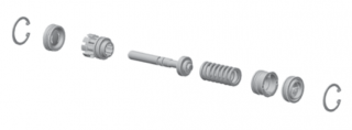 Kit reparatie uscator aer Volvo FH4,Renault Range T 