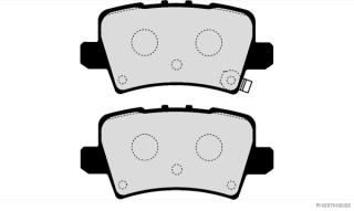 Placute frana spate Honda  Civic VIII