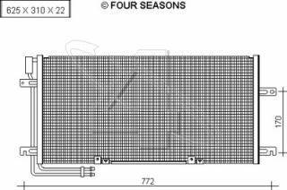 Radiator clima T4