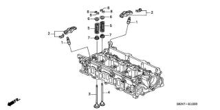 Supape admisie/ evacuare motor 2,2 CTDi Honda