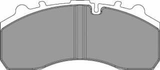 Placute frana fata/spate Daf CF (cu accesorii)